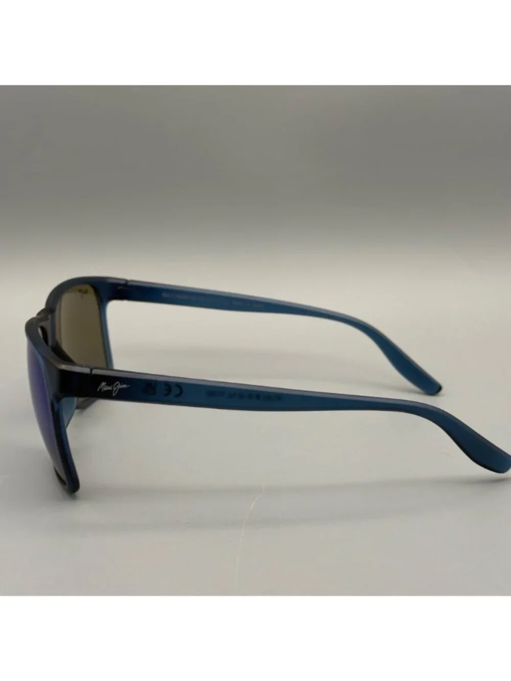 Maui Jim Pailolo MJ603-03 Matte Navy Blue Hawaii Sunglasses 58-18-137